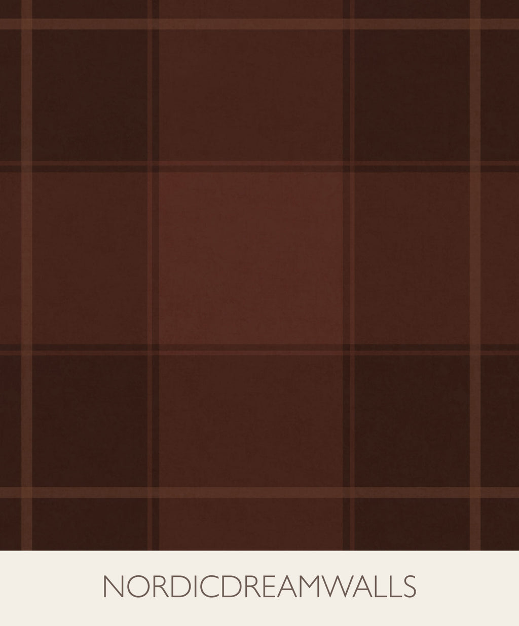 Cozy Wine red tartan plaid wallpaper