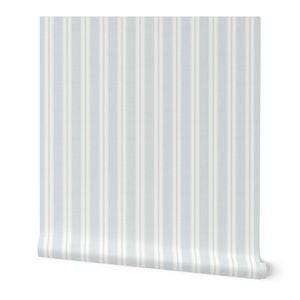 Blue vintage boy's nursery: Cozy Striped baby room decor , Farmhouse Wall Covering (Peel & Stick) Cozy cottage wall decor, Linen Texture