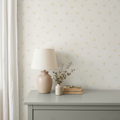 Yellow Ditsy Wildflower Wallpaper for Girl Baby Rooms